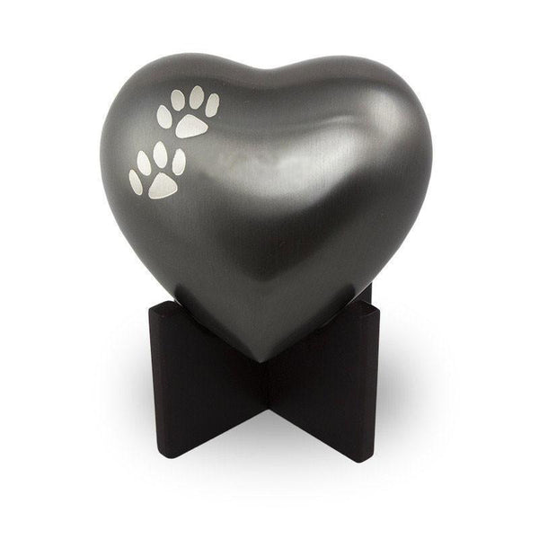 Arielle Heart Pet Urns - Slate - Urn Of Memories