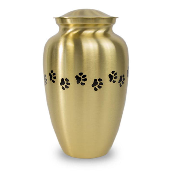 Bronze Paw Pet Cremation Urn - Large - Urn Of Memories