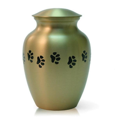 Bronze Paw Pet Cremation Urn - Medium - Urn Of Memories