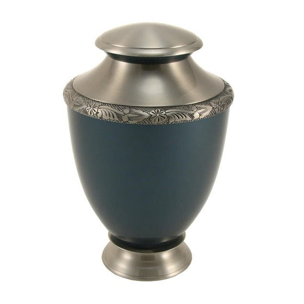 Cremation Urn Vase - Artisan Indigo - Large - Urn Of Memories