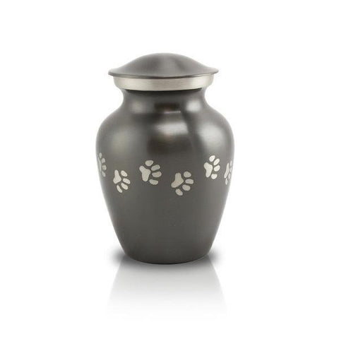 Slate Paw Cremation Urn - Extra Small - Urn Of Memories