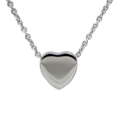 Stainless Steel Heart Cremation Pendant - Urn Of Memories