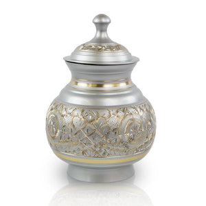 Timeless Pewter Pet Cremation Urns - Medium - Urn Of Memories